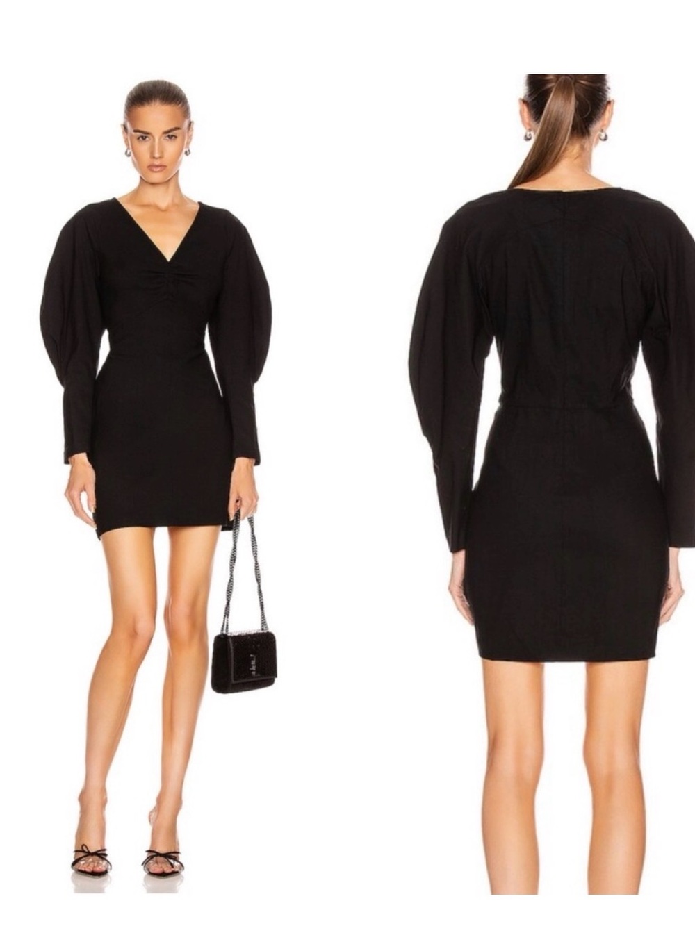 A.L.C Aila Puff Sleeve Dress Size 6